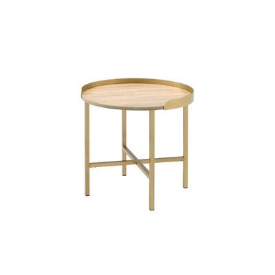 Keyport Tray Top Cross Legs End Table - Image 0