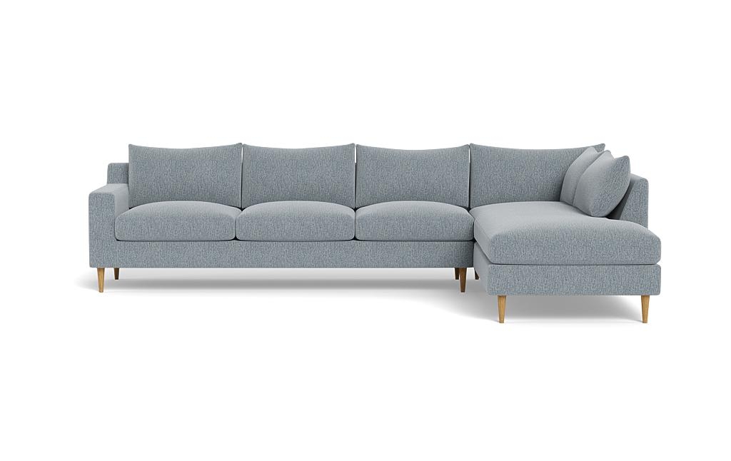 Sloan 4-Seat Right Bumper Sectional - Image 0