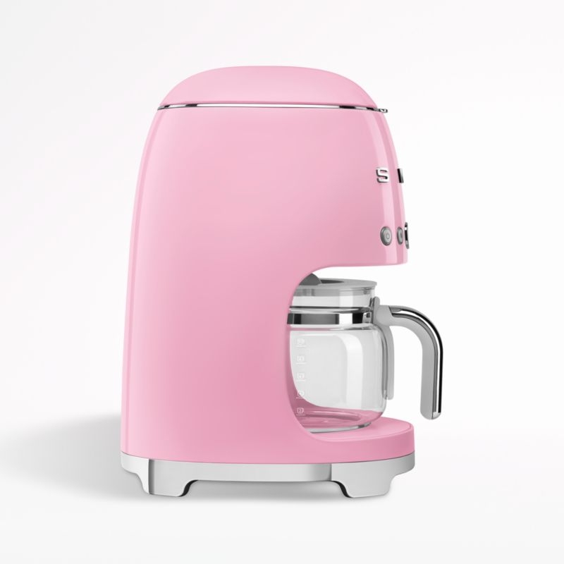 SMEG Pink Retro Drip Coffee Maker - Image 2