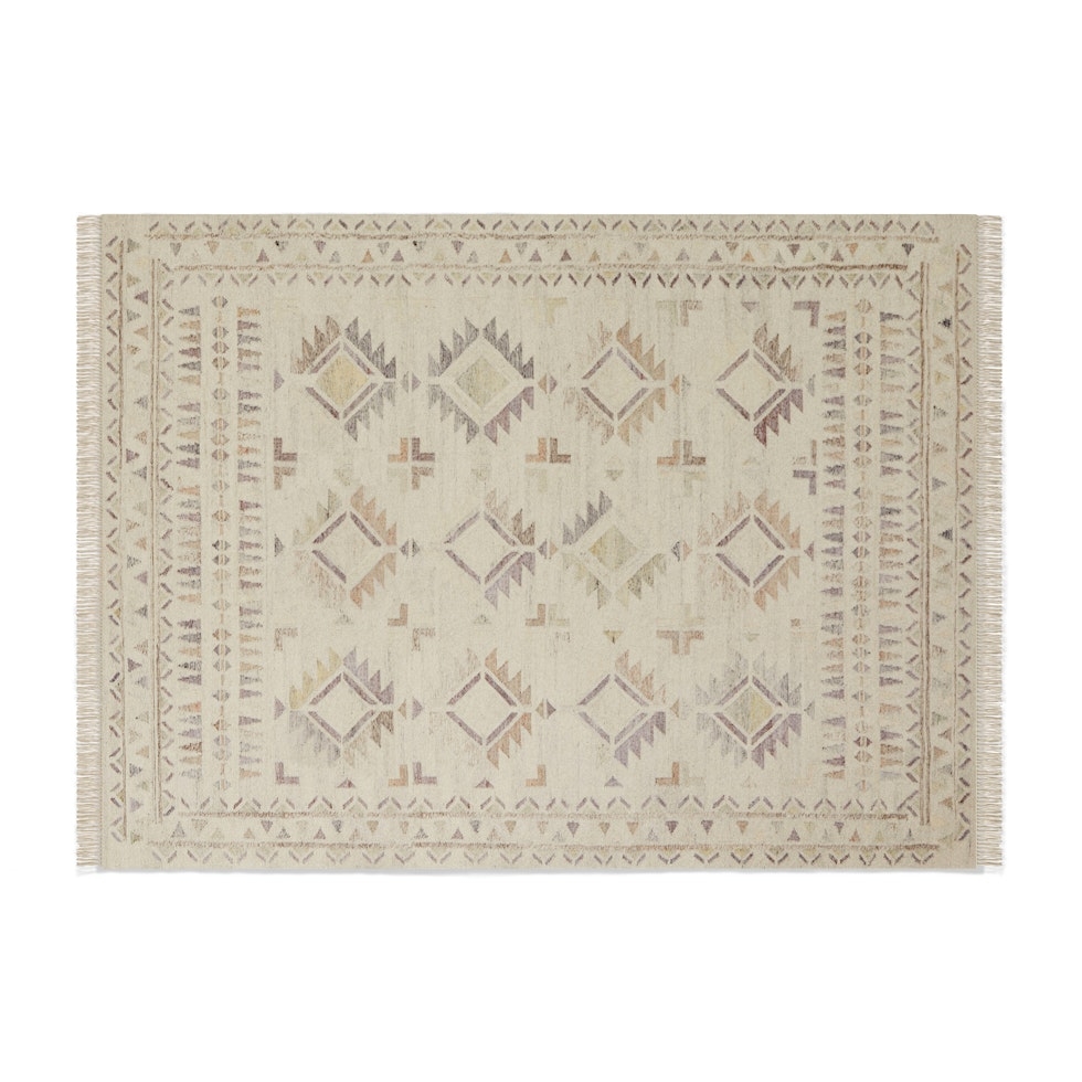 Tida Rug 9 x 12 - Silver Etch - Image 0