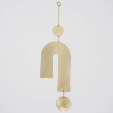 Turn Wall Hanging Brass, Polished Brass - Image 2