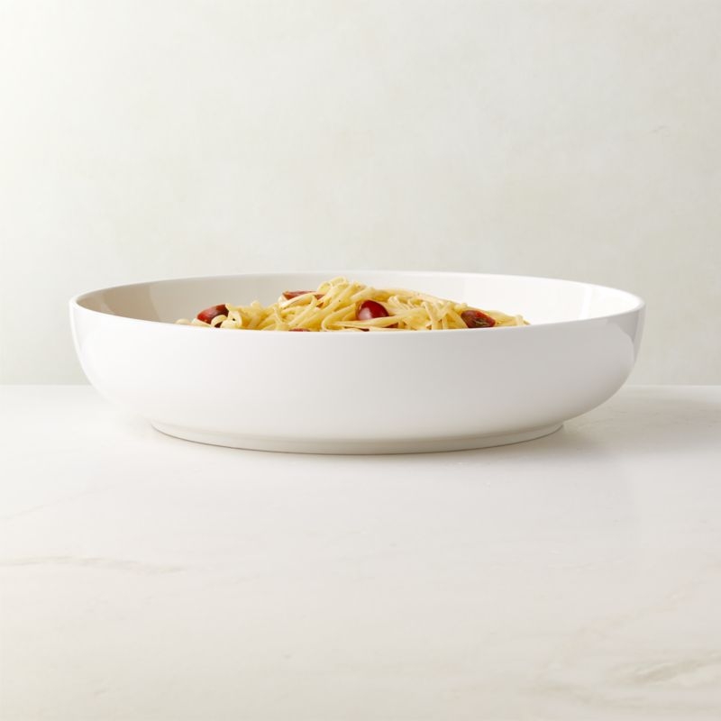 Contact White Serving Bowl Large - Image 1