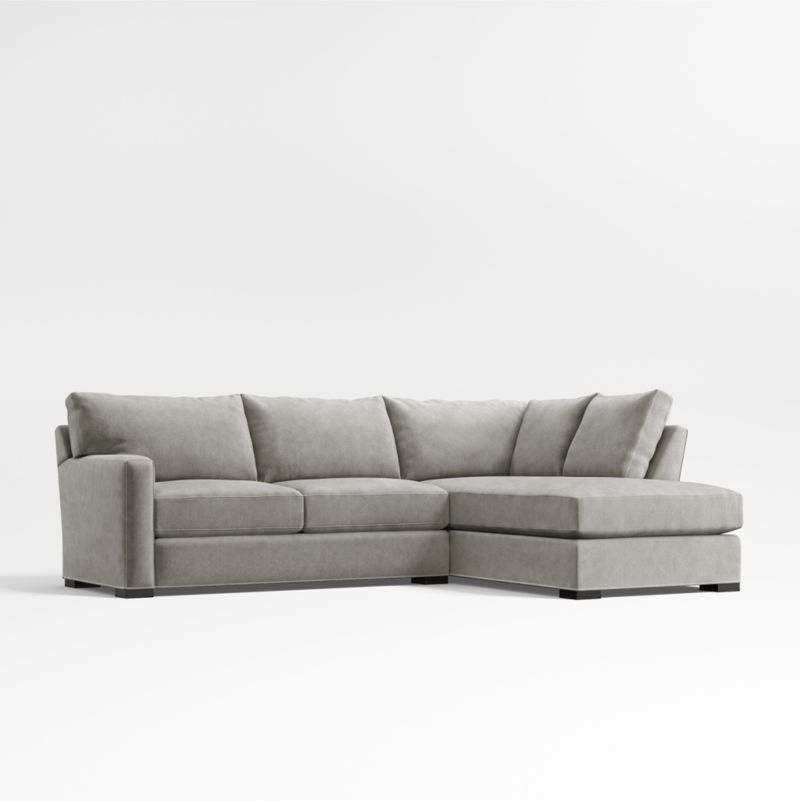 Axis Classic 2-Piece L-Shaped Sectional Sofa with Corner Bumper - Image 2
