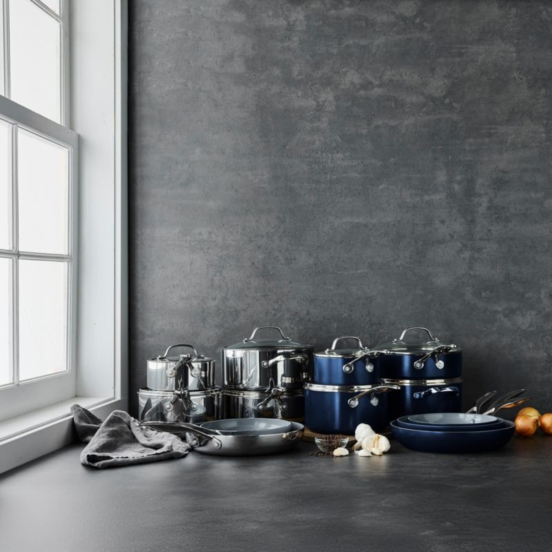 GreenPan ™ Valencia Pro Stainless Steel 5-Qt. Saute Pan with Lid & Helper Hand - Image 7