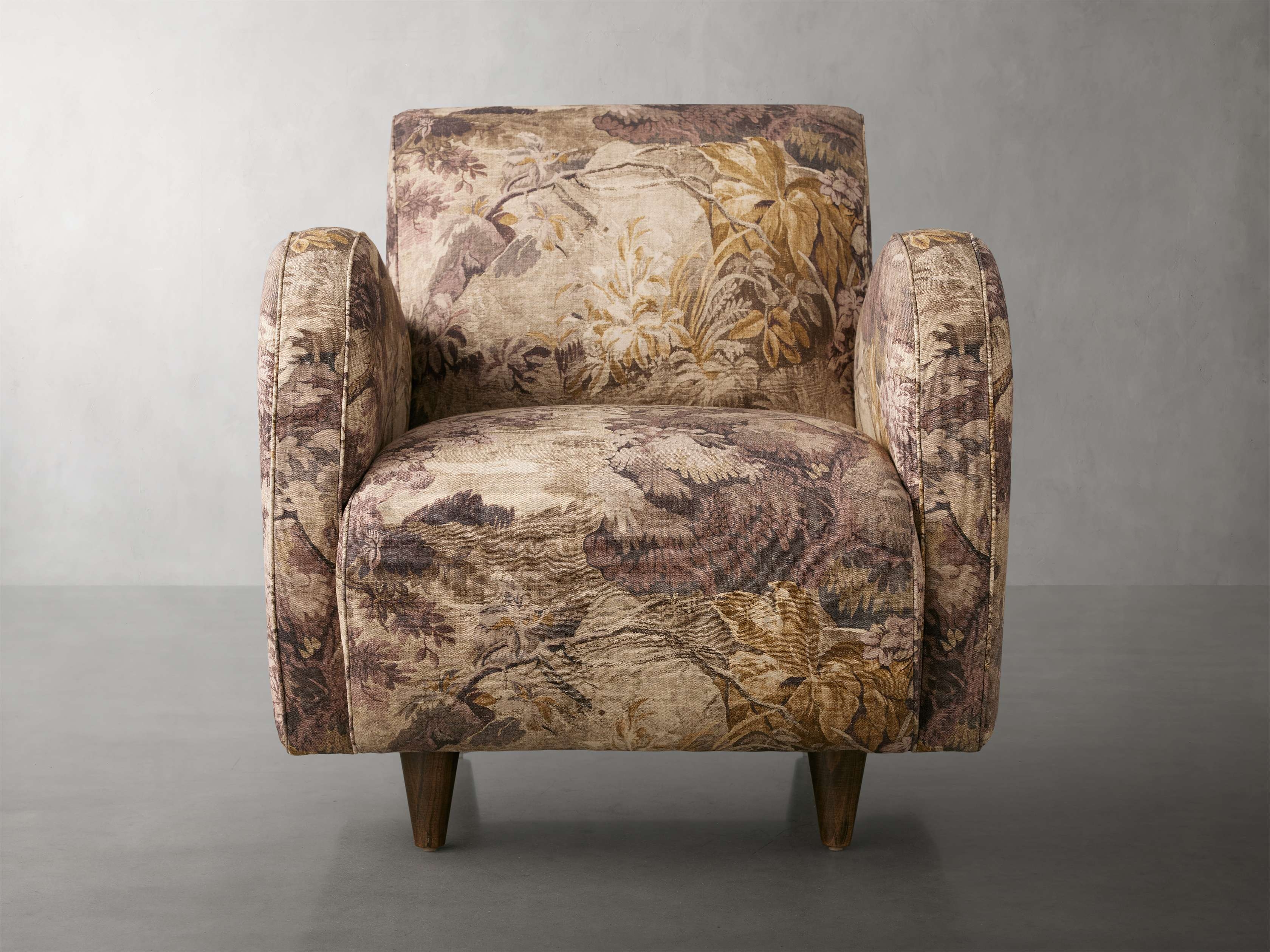 Myrtle Chair in Upholstered Northgate Pebble - Image 0