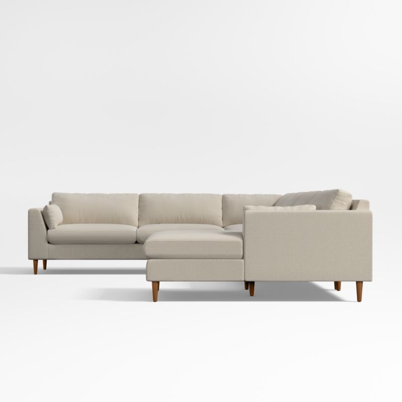 Avondale 4-Piece L-Shaped Sectional Sofa with Chaise Lounge - Image 3