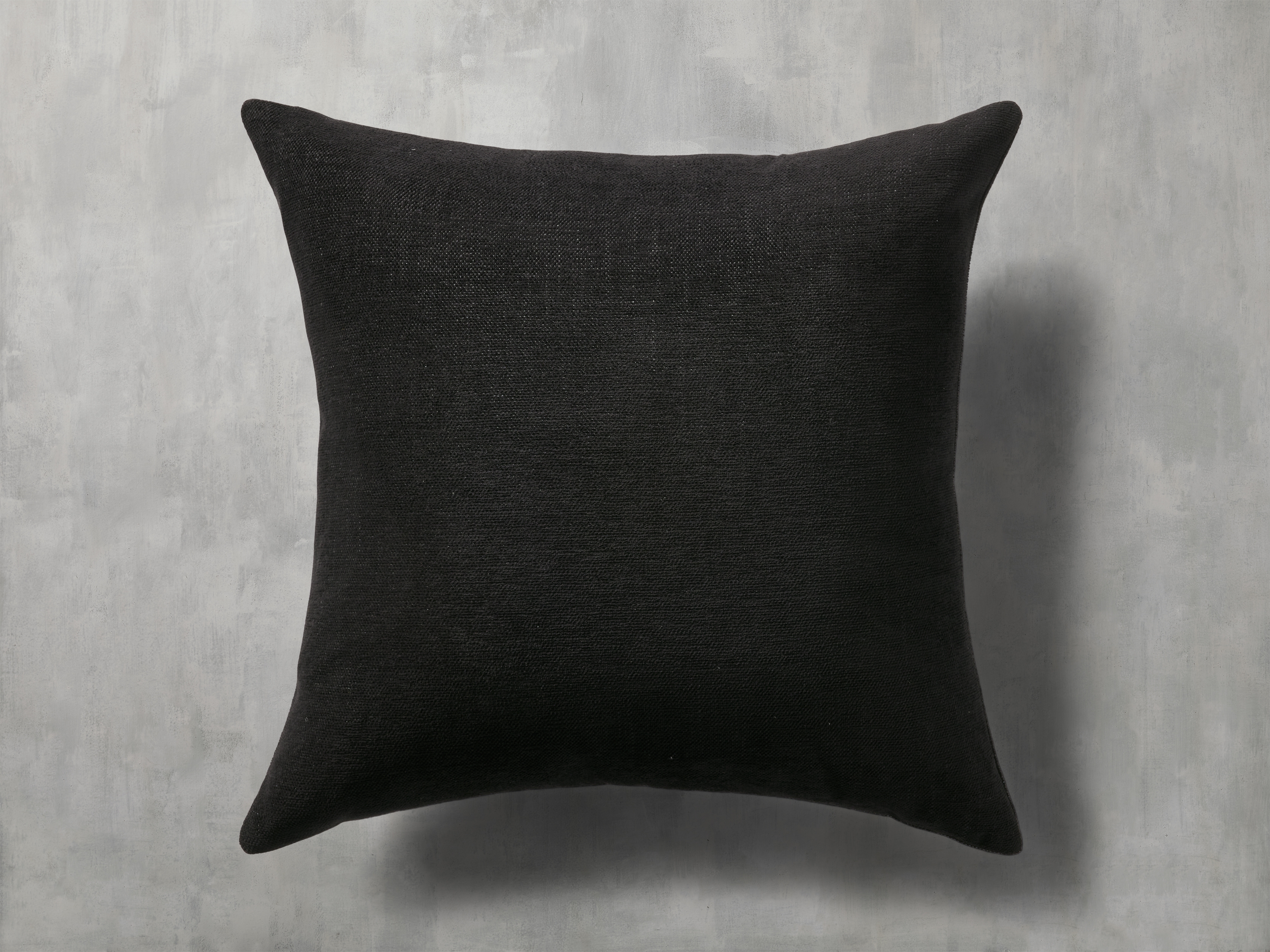 Granville Outdoor Pillow in Cotton Gray  Carbon - Image 0