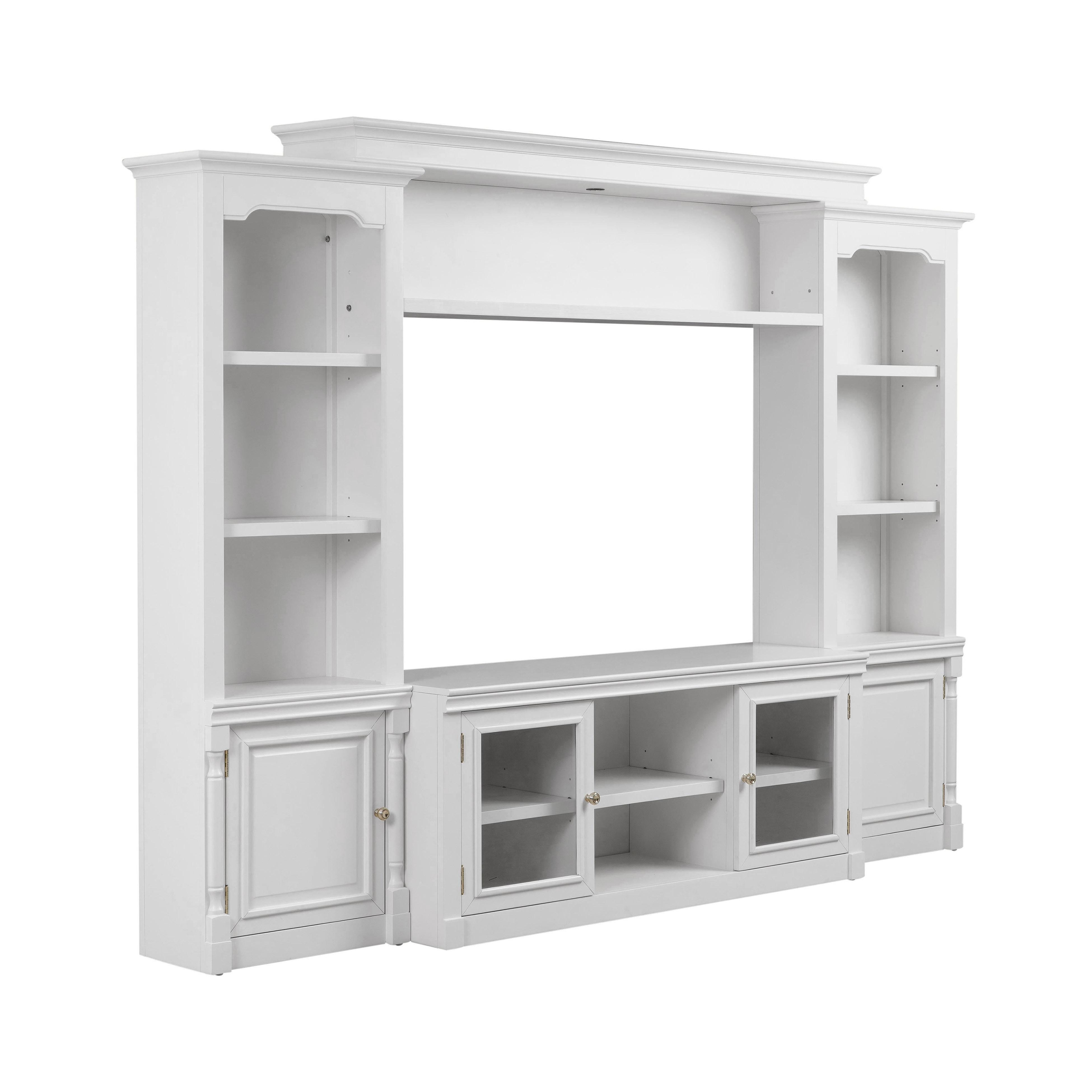 Virginia White Entertainment Center for TVs up to 65" - Image 0