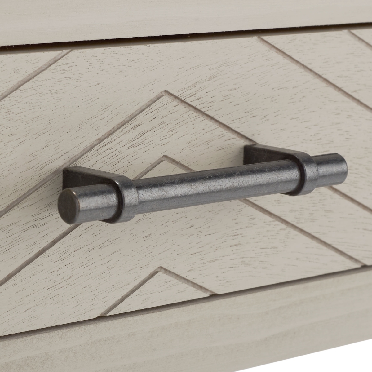 Mckinlee 2 Drawer Desk - Taupe - Safavieh - Image 3