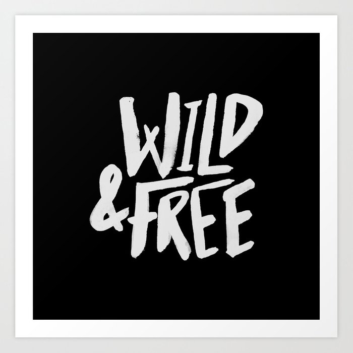Wild And Free Ii Art Print by Leah Flores - Large - Image 0