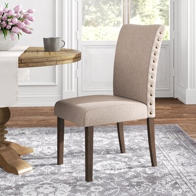 Howie  Parsons Chair in Beige (Set of Two) - Image 0