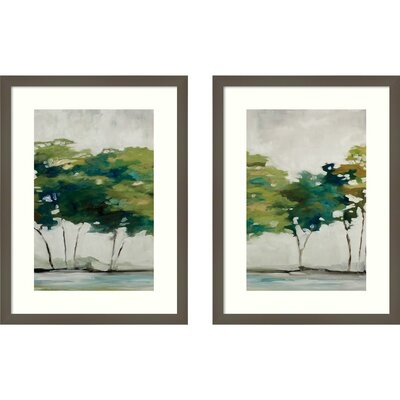 Late Summer Trees - Set Of 2 By Jacqueline Ellens - Image 0