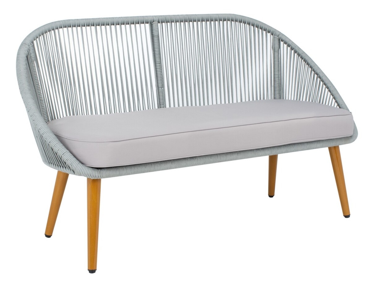 Halcott 4Pc Living Set - Grey / Grey - Safavieh - Image 8