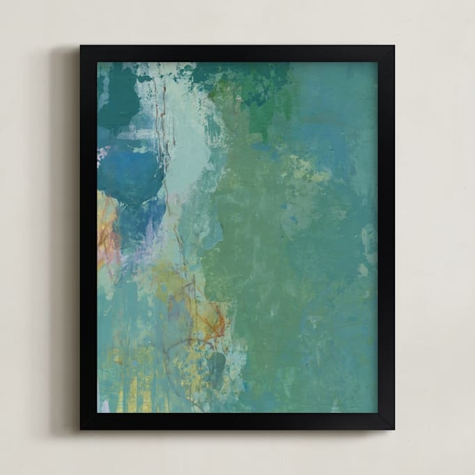 Summer Walk With Mint Chip Ice-Cream 1 Limited Edition Fine Art Print 2 - Image 0