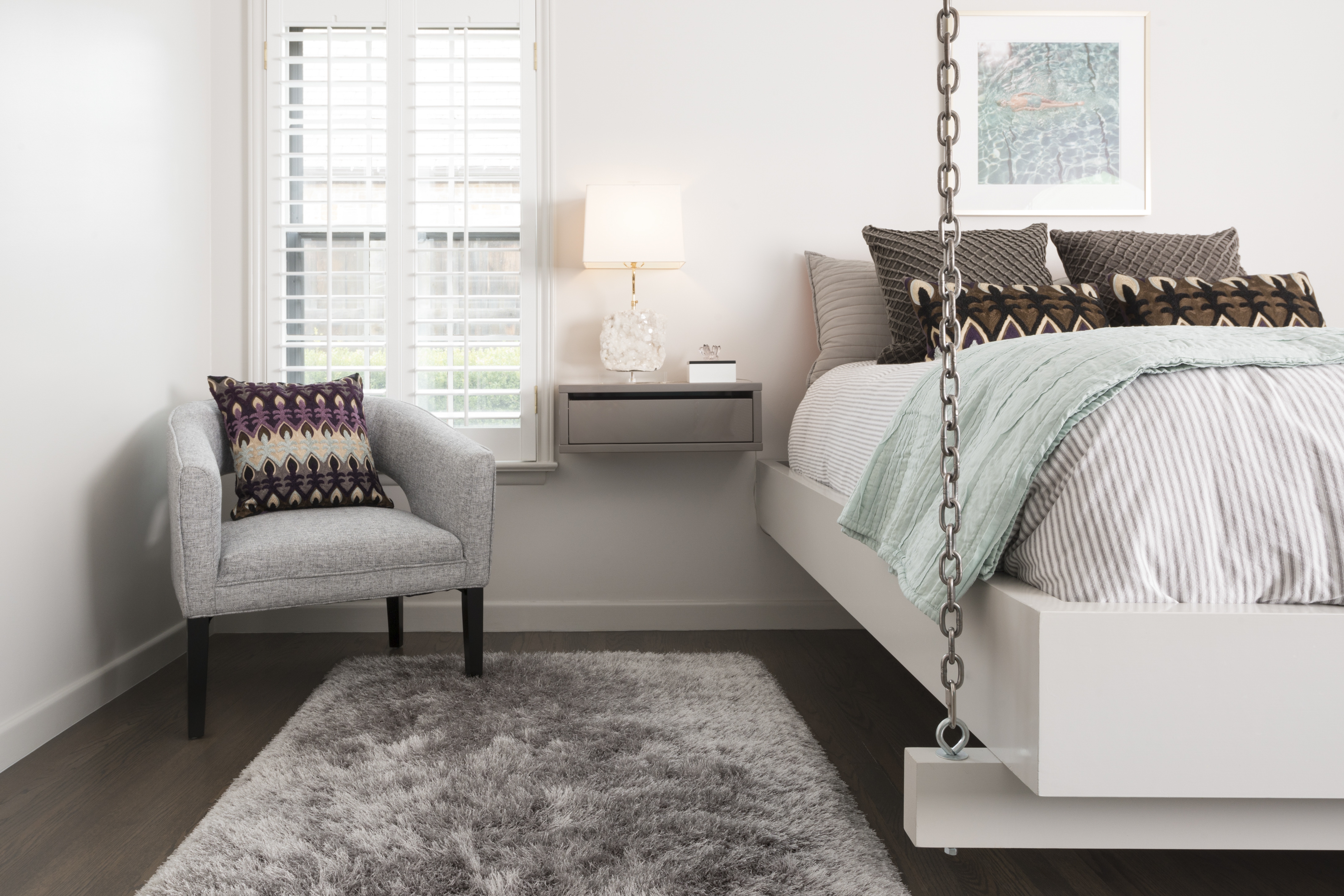 Loloi Orian Shag OR-01 Silver 2'-3" x 3'-9" - Image 2