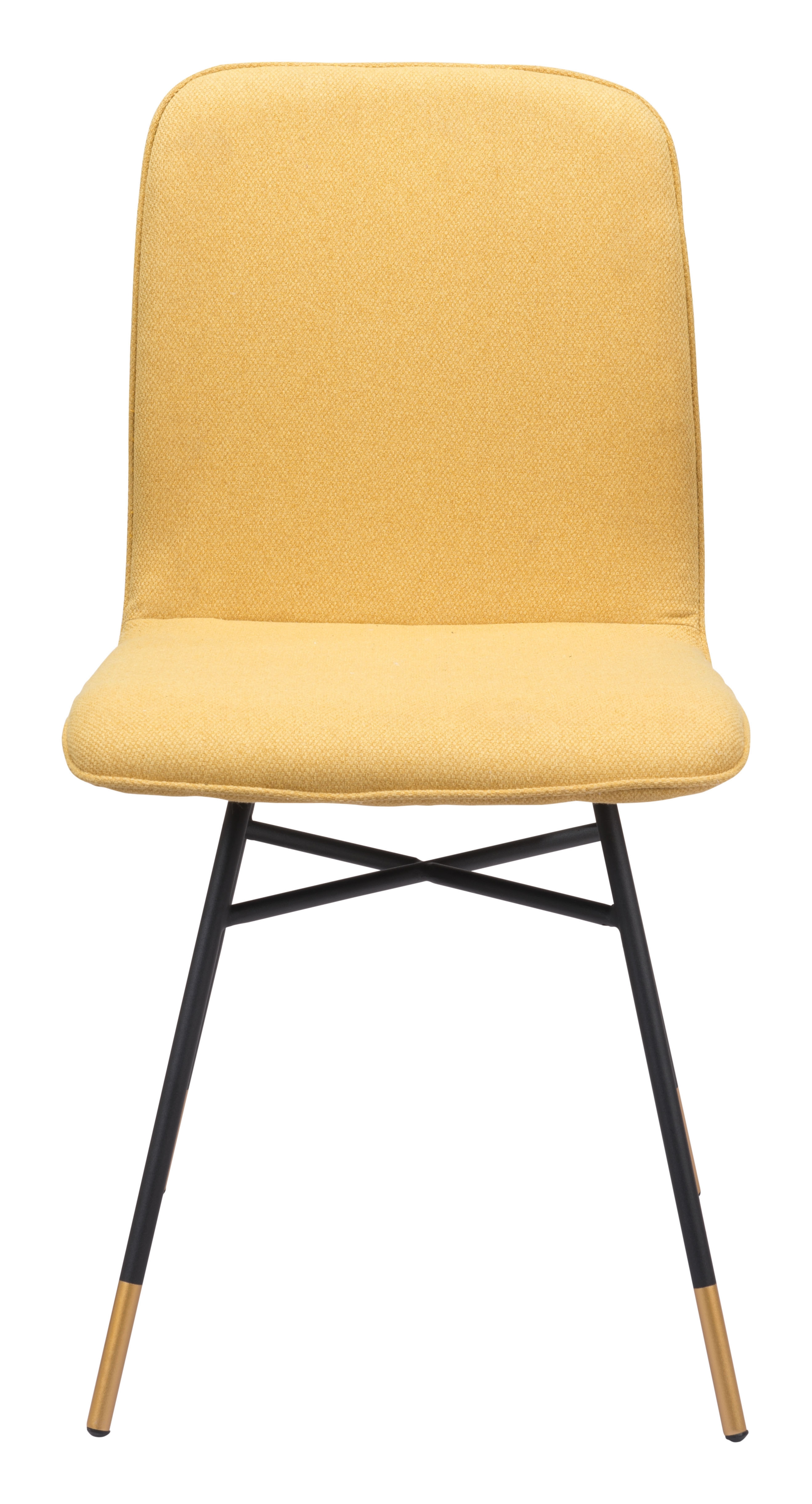 Var Dining Chair (Set of 2) Yellow - Image 2
