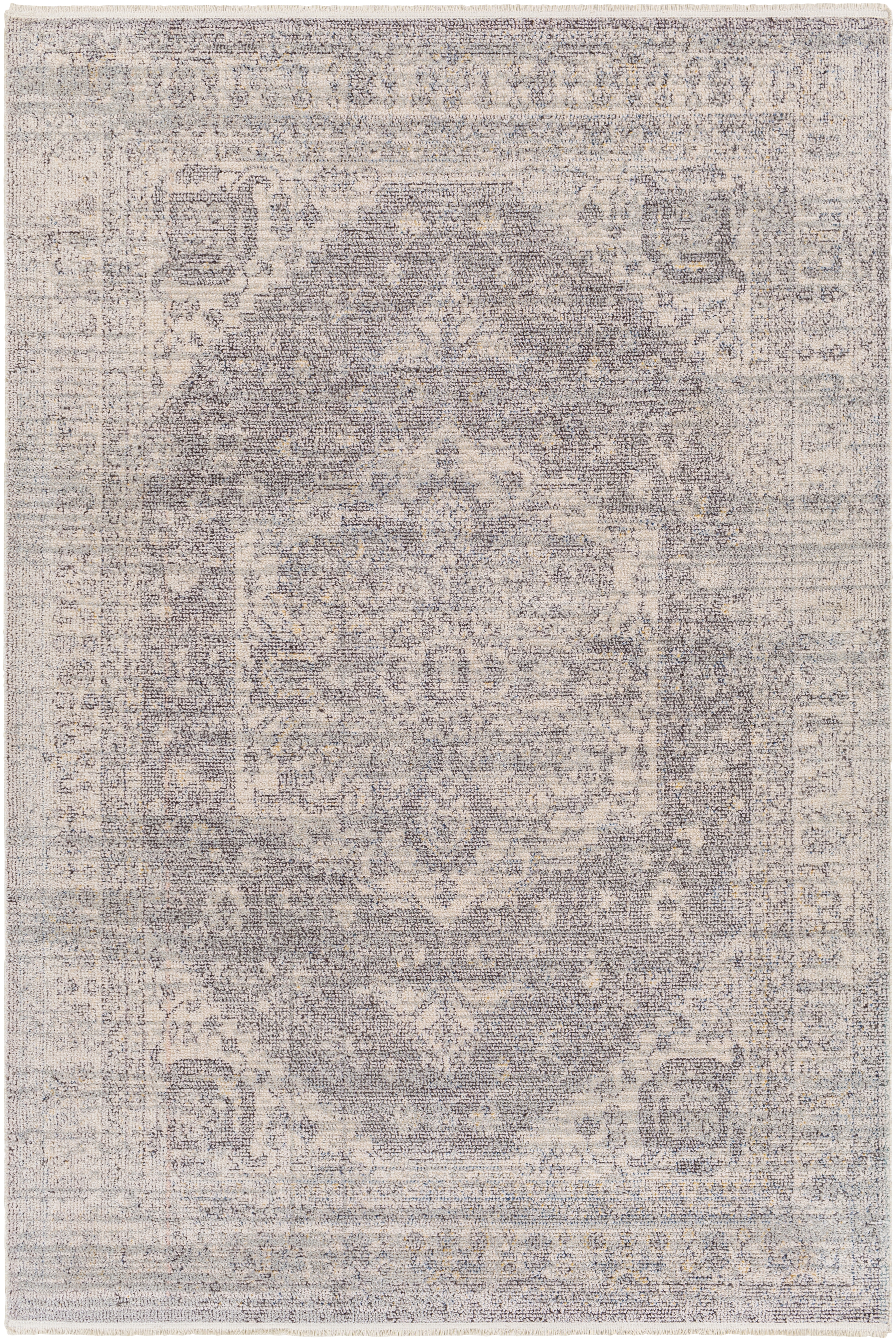 Subtle Beige Indoor 9'2" x 12' Machine Woven Rug - Image 0