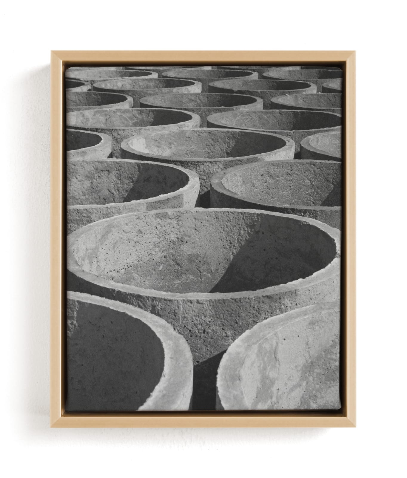 Concrete Cylinders Limited Edition Fine Art Print 2 - Image 0