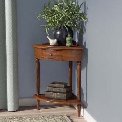 Wilfredo Corner End Table with Storage - Image 0