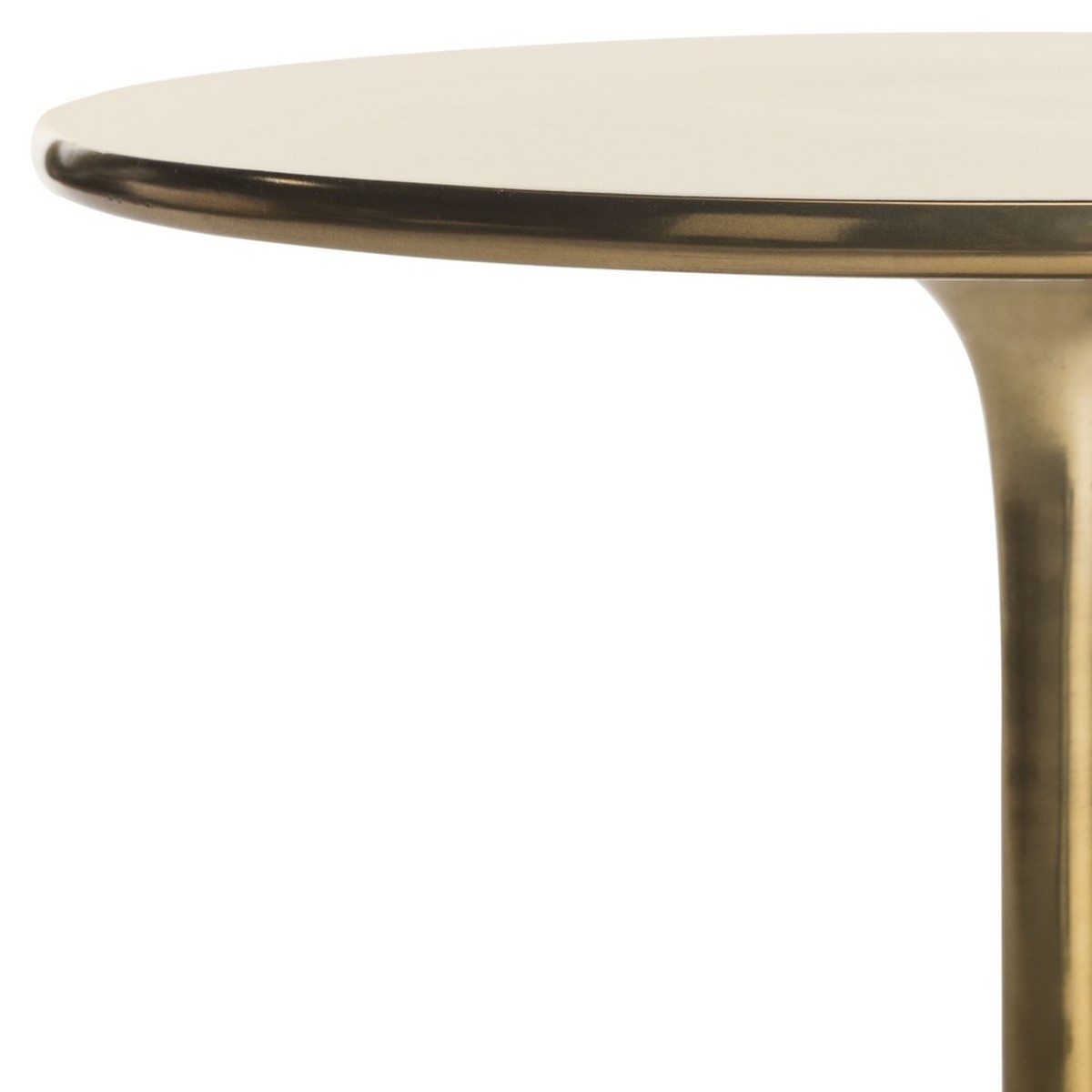 Hydra Round Side Table - Antique Brass - Arlo Home - Image 2