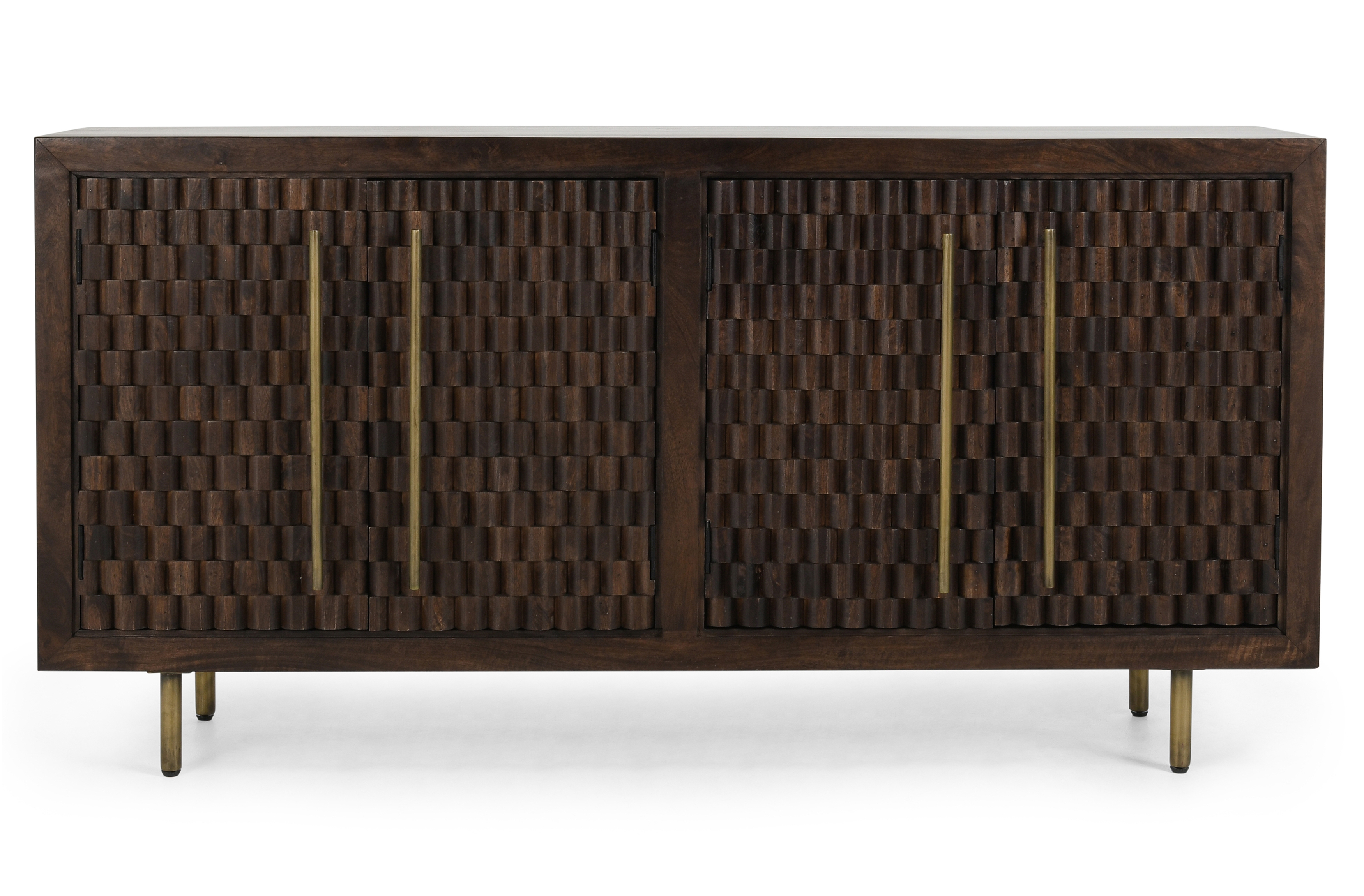 Norwood 4Dr Sideboard Brown - Image 1