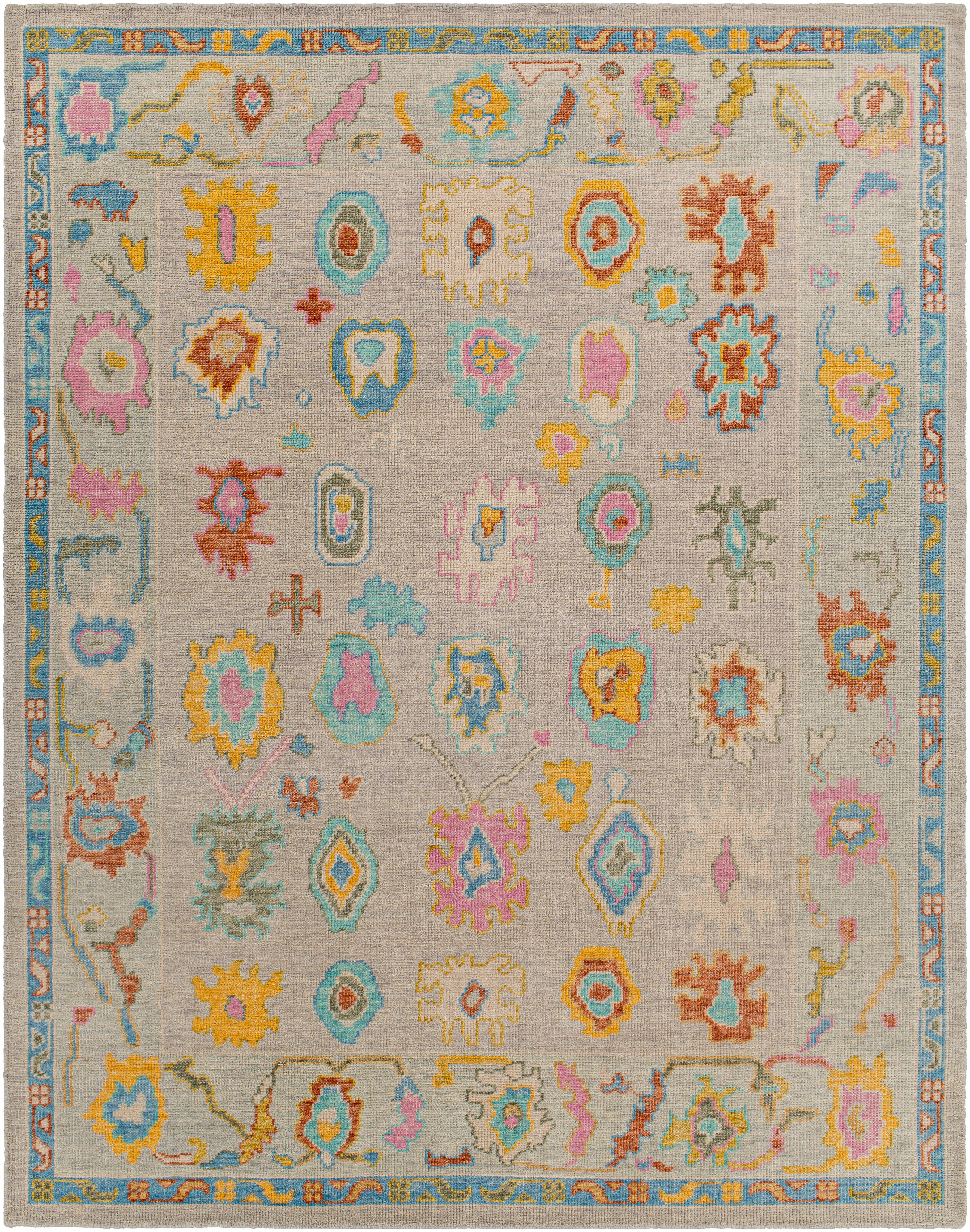 Kars Beige Indoor 10' x 14' Handmade Rug - Image 0