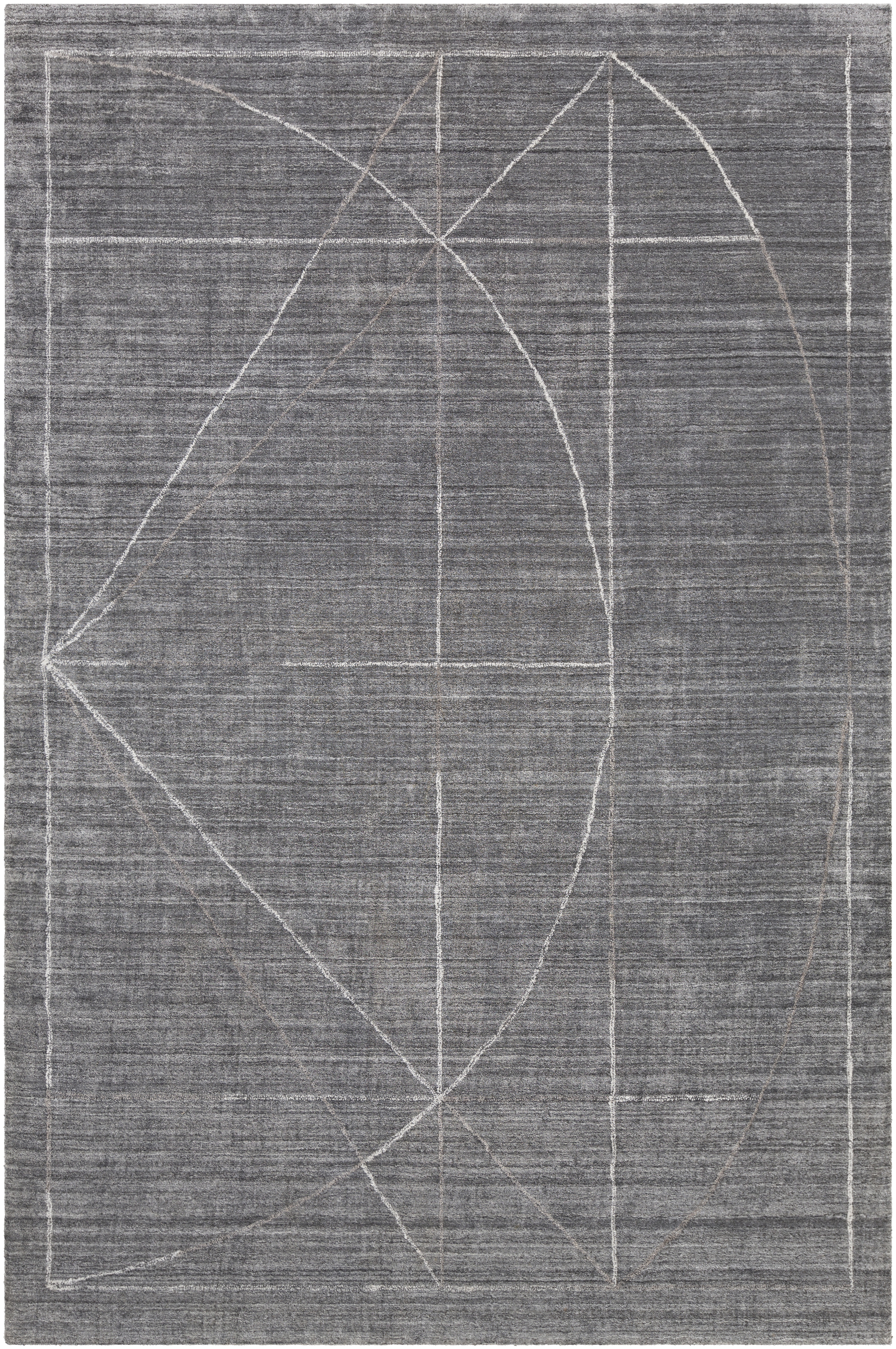 Hightower Gray Indoor 2' x 3' Handmade Rug - Image 0