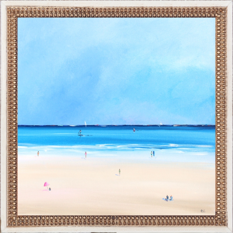 Smooth Ocean Sale by Caroline Chriss  for Artfully Walls - Image 0