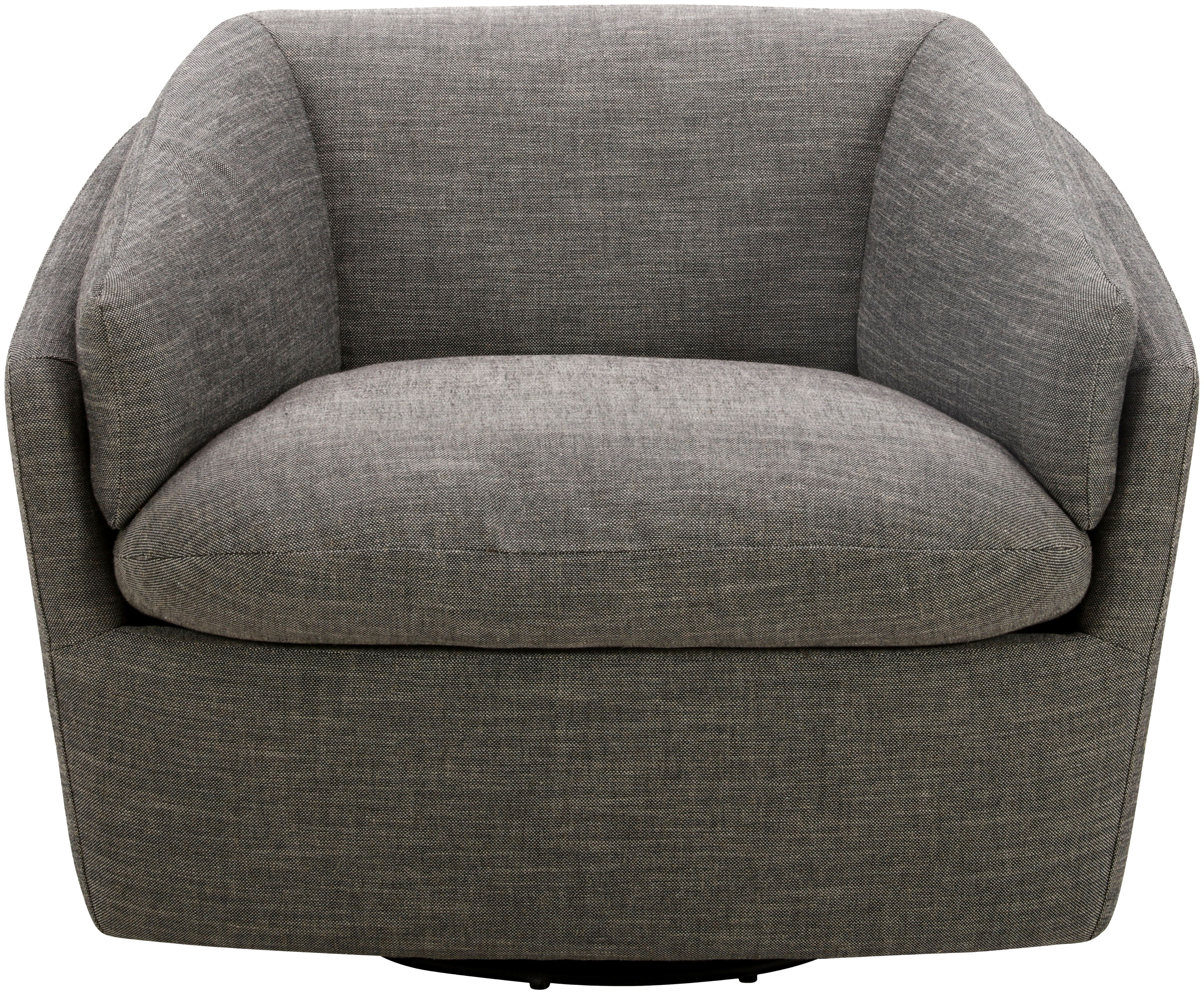 Torrey Linen 29"H x 38"W x 34"D Swivel Chair - Image 0