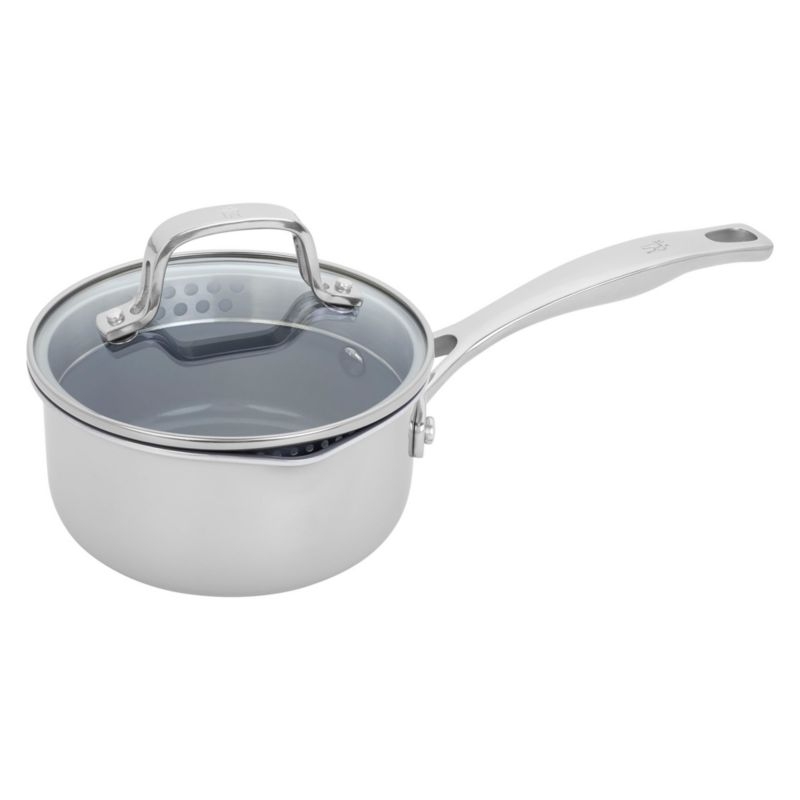 HENCKELS ® Clad H3 10-Piece Stainless Steel Ceramic Nonstick Cookware Set - Image 8