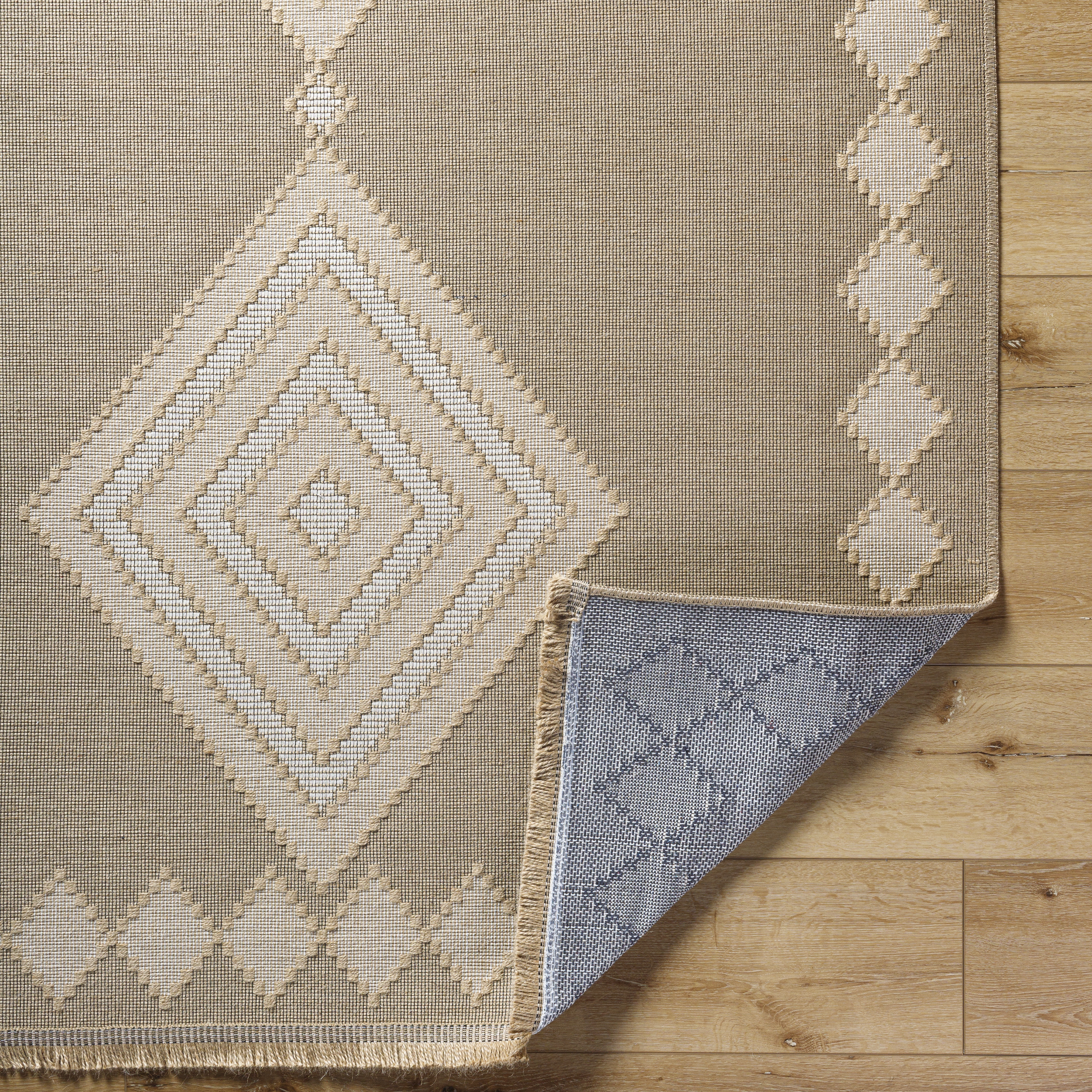 Mystery Beige Indoor 27" x 45" Machine Woven Rug - Image 3