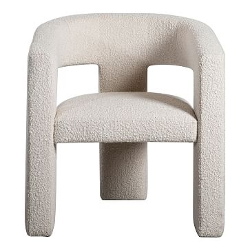 Upholstered 3-Leg Chair,Upholstery, - Image 3