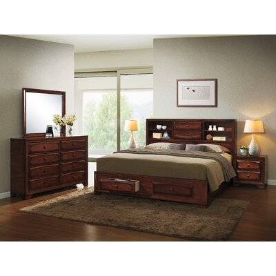 Beagan King Solid Wood Platform Bedroom Set - Image 0