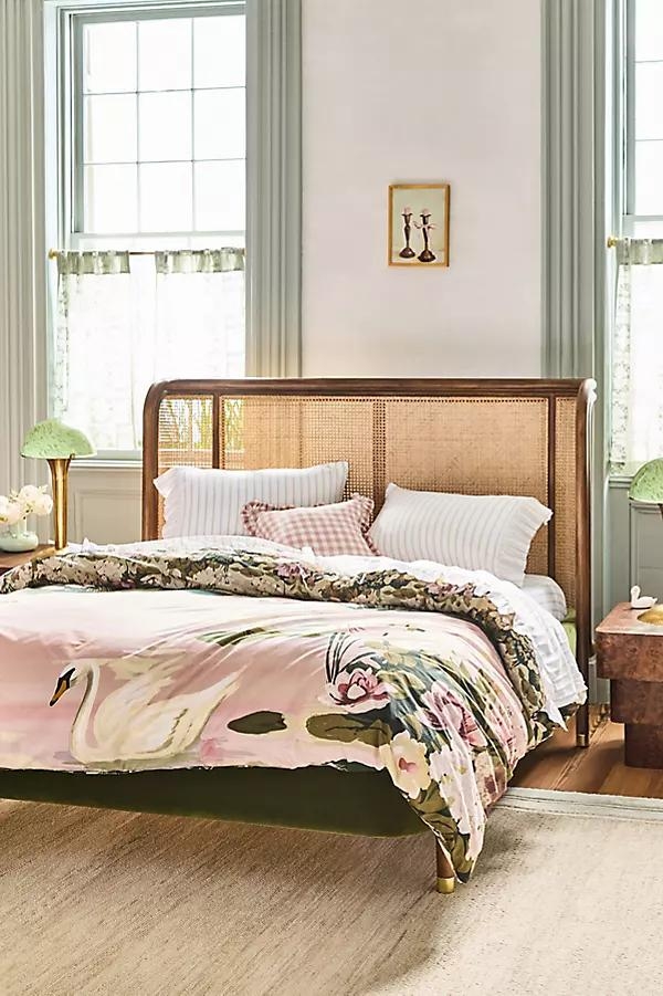The Organic Cotton Printed Percale Duvet Collection - Image 0