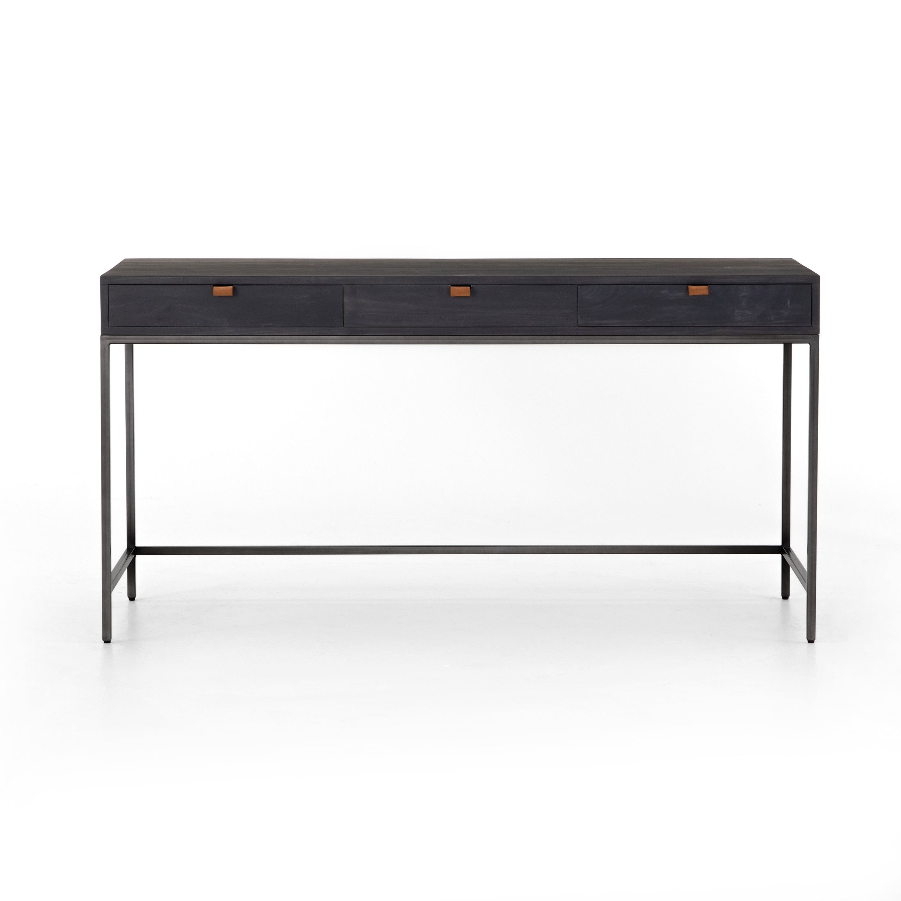 Trey Modular Writing Desk-Black Wash Pop - Image 3