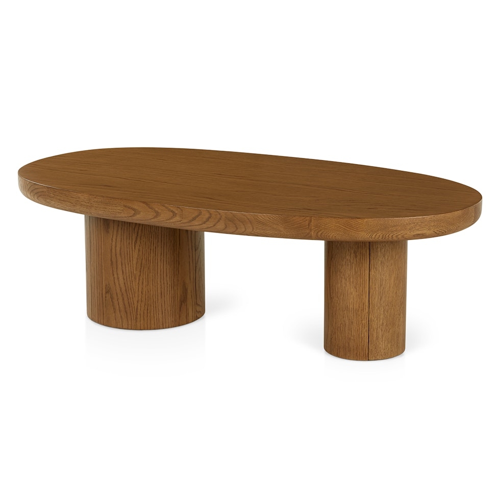 Baarlo 46" Coffee Table - Smoked Oak - Image 0