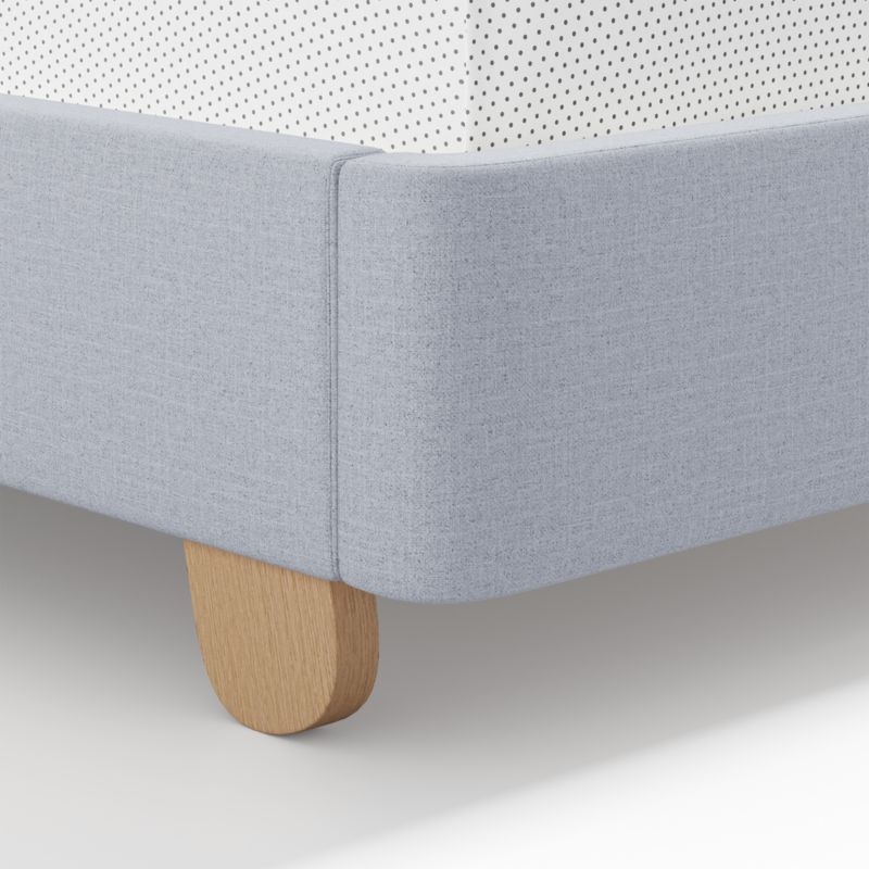 Pismo Blue Upholstered Kids Full Bed - Image 2