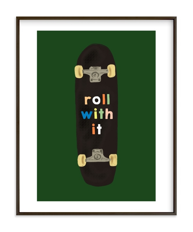 Roll With It Children's Art Print - Image 0