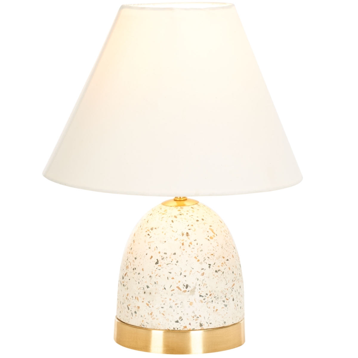 Nicolai 16" Table Lamp - White / Gold - Safavieh - Image 4