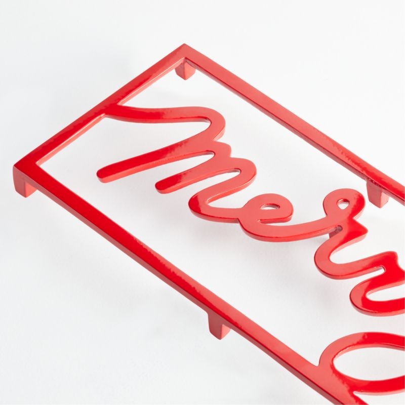Red Merry Trivet - Image 2