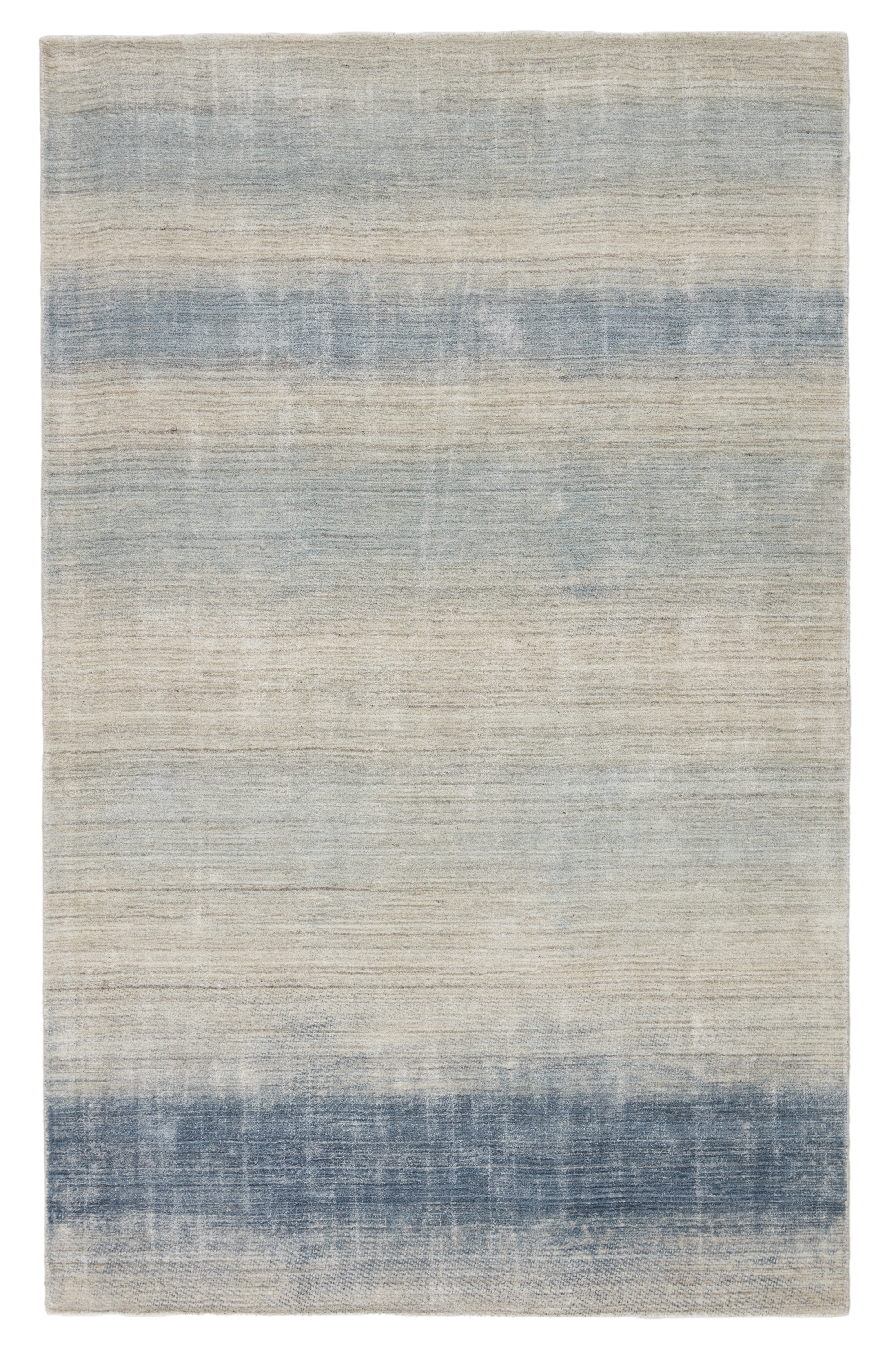 Barclay Butera by Bayshores Handmade Ombre Blue/ Beige Area Rug  (6'X9') - Image 0