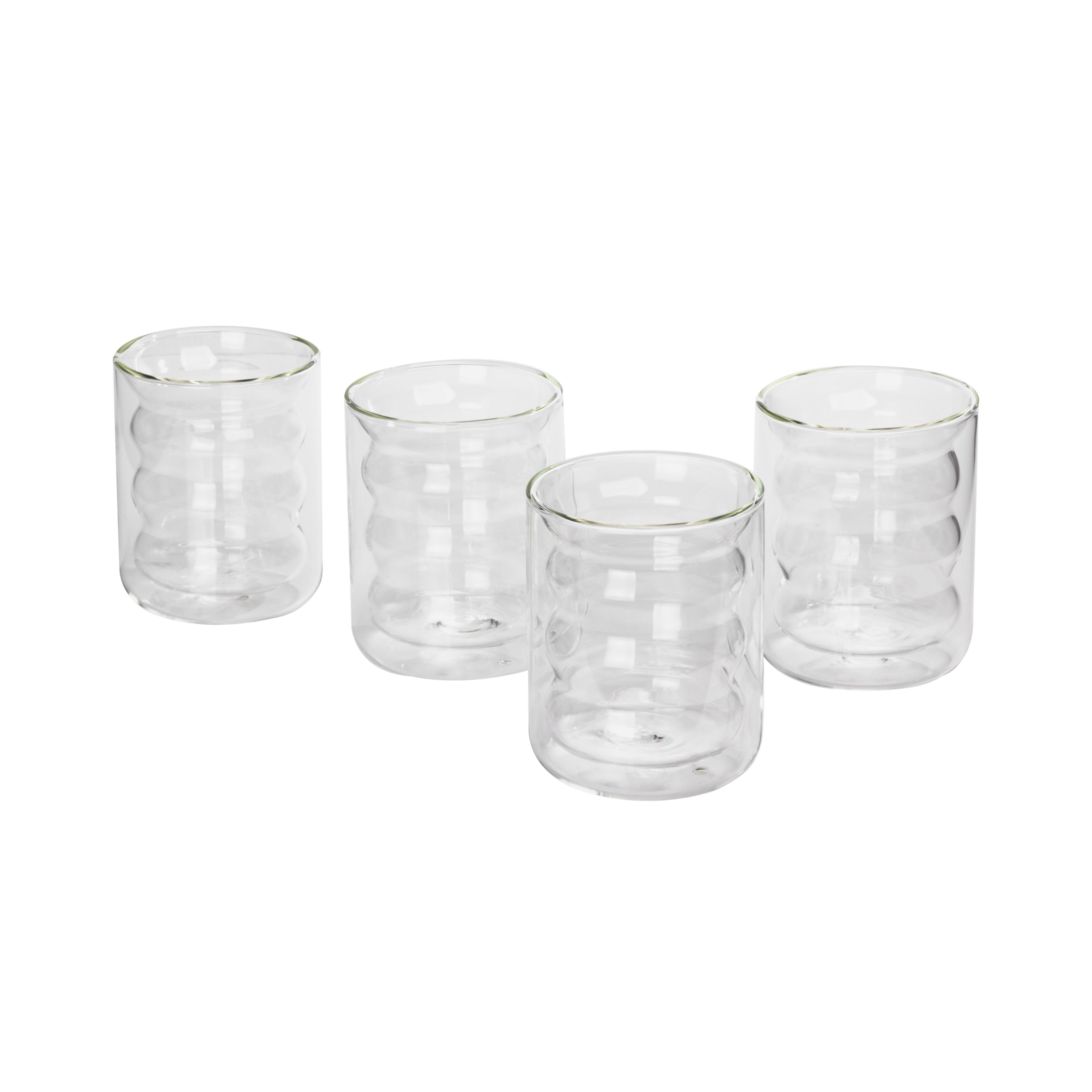 Waves Clear Water Glass - Set of 4 - Image 2