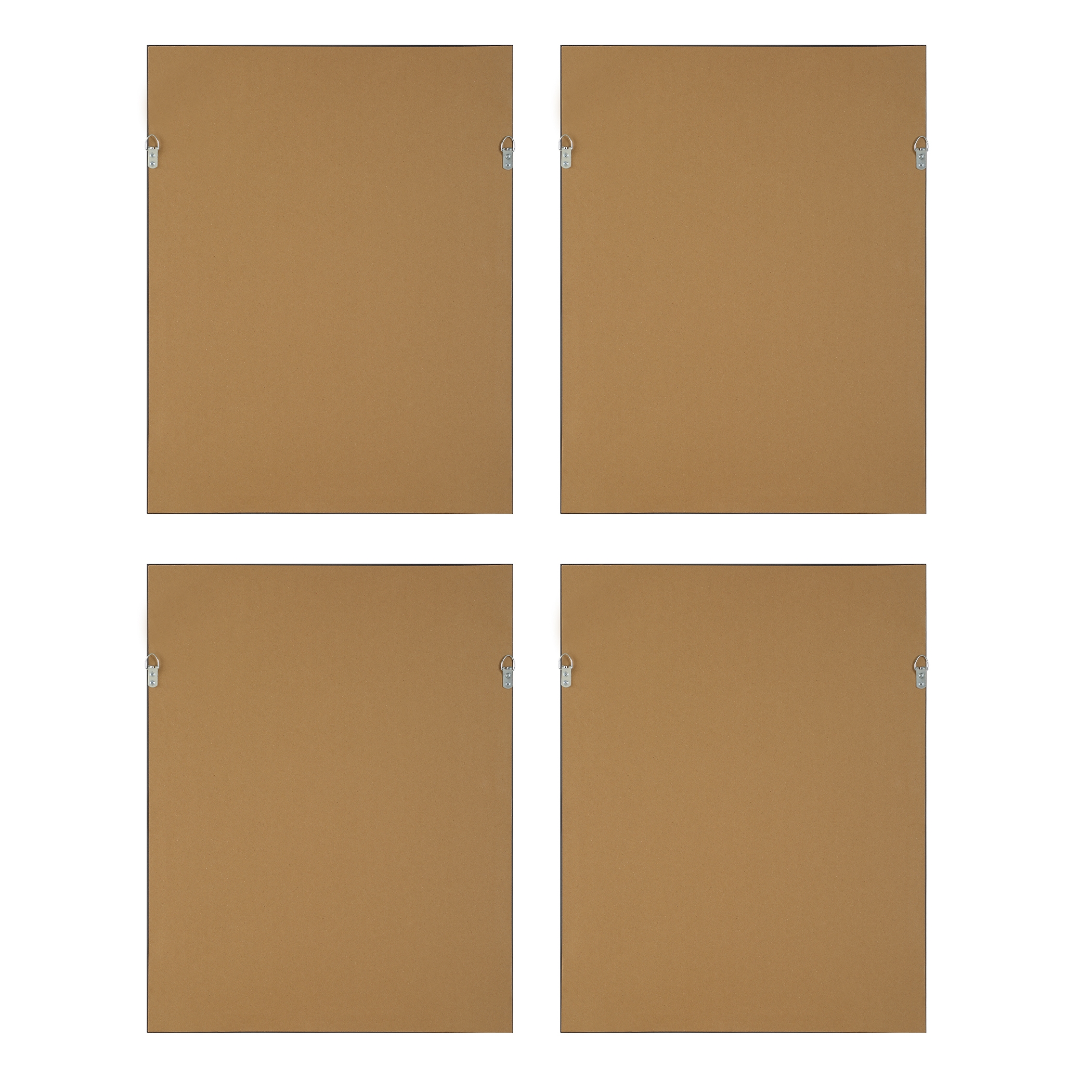 Florals On Black Framed Prints Set/4 - Image 6