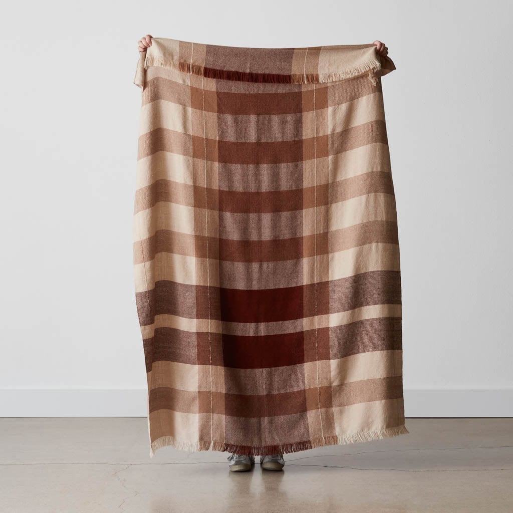 The Citizenry Esperanza Alpaca Throw | Mustard - Image 5