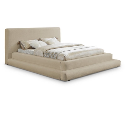 Kody Upholstered Platform Bed - Thumbnail 4