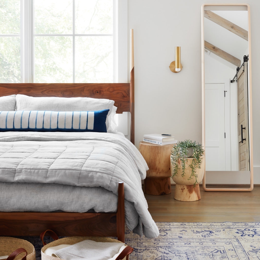 The Citizenry Stonewashed Linen Quilt | King/California King | Sienna - Image 9