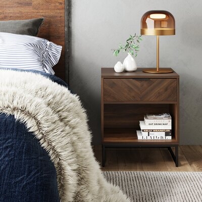 Riayn Nightstand With Open Cubby - Image 0
