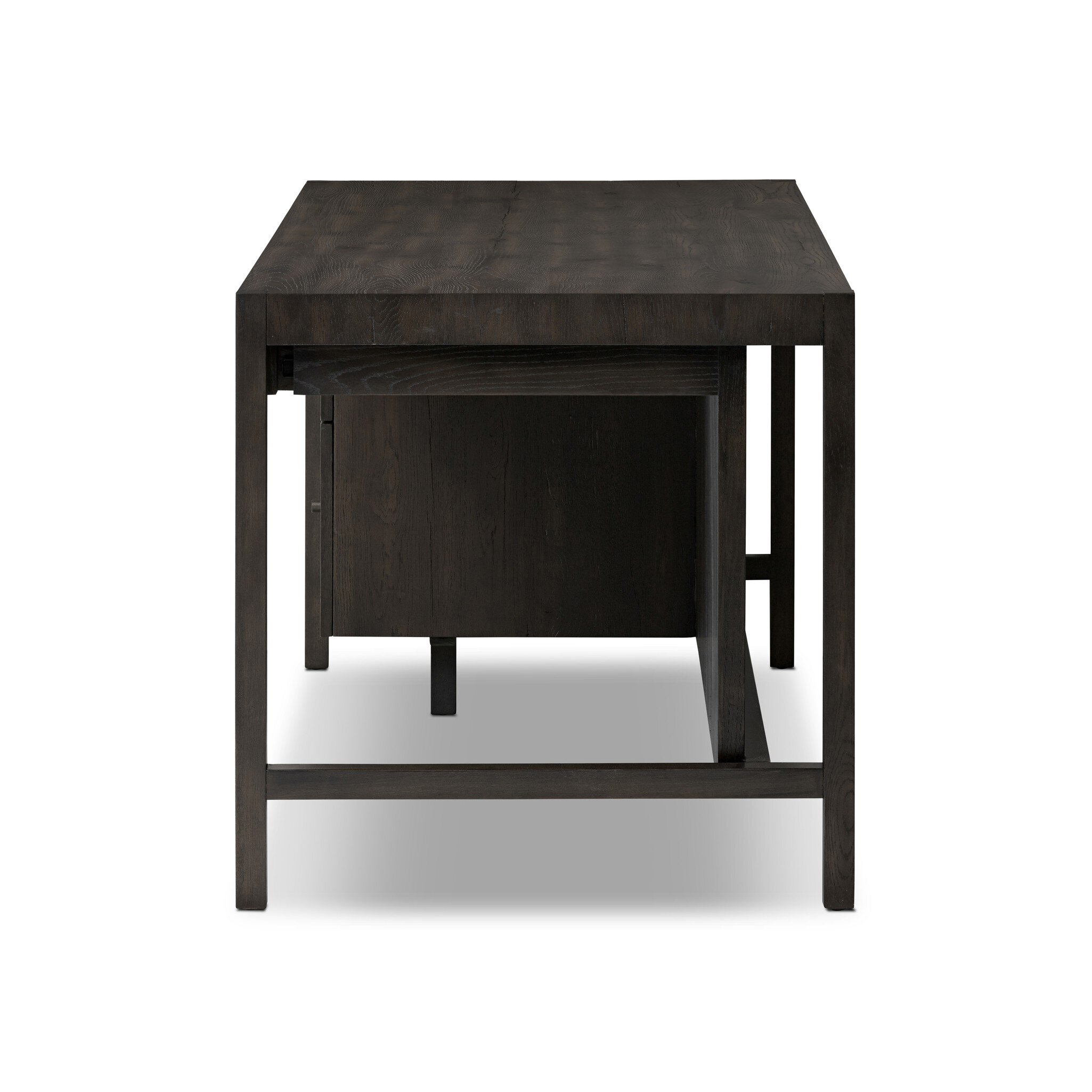 Suspension Desk - Smoked Black Veneer - Image 2
