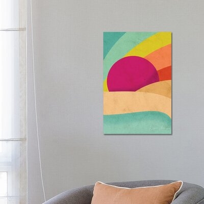 Pride Sunset by Reyna Noriega - Wrapped Canvas Graphic Art Print - Image 0