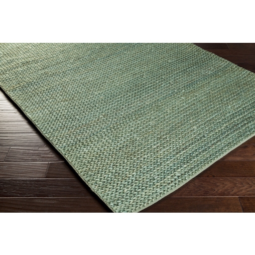 Tropics Green Indoor 2' x 3' Handmade Rug - Image 2